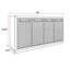 Alekhya 66'' Sideboard