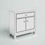 Armoire d'appoint à miroir 2 portes Sigmund-1801636404