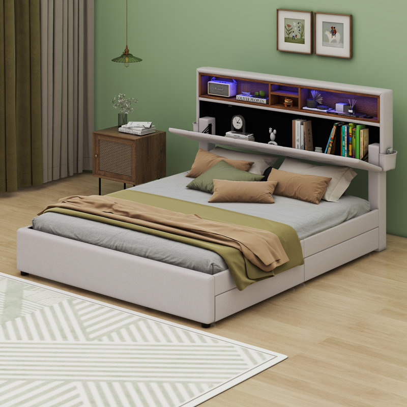 Lit Gianclaudio, Beige