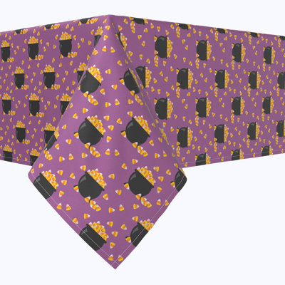 Hackensack Geometric Halloween Tablecloth