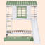 Lit plateforme simple