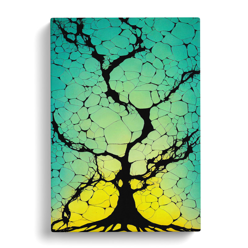A Sparkling Tree - Wrapped Canvas Print, 50cm H x 35cm W