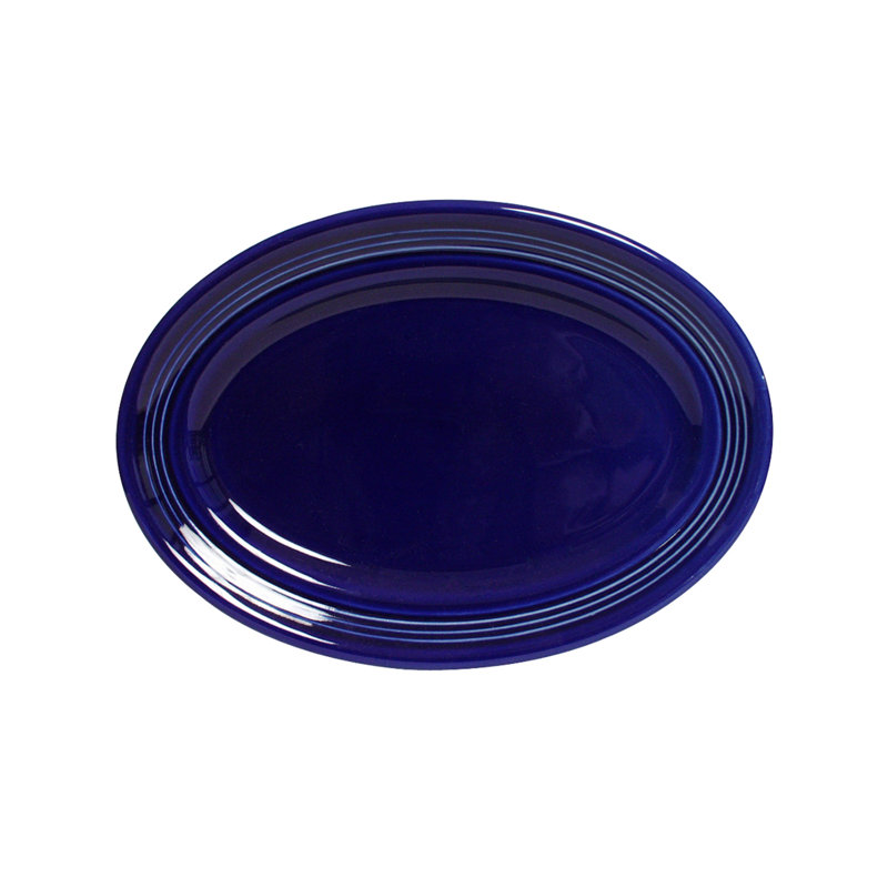 Plateau Concentrix, Bleu de cobalt, H 0,75 po x l 11,5 po x P 8,75 po