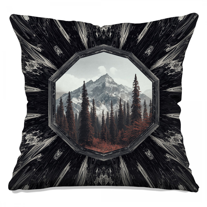 Coussins Mountain Mountain View, 16 x 16 pouces