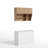 Modern Garage Storage Cabinet With 3 Drawers, Built-In Paper Towel Holder & Durable Stone-Look Worktop