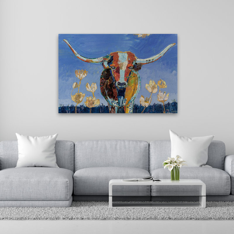 Animaux Animaux - Skyline Longhorn, H 40 po x l 60 po