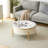 Loeta Round Coffee Table with 2 Drawers
