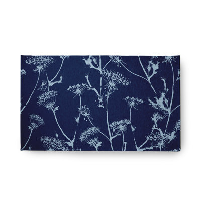 Jutin Chenille Floral Indoor Rug