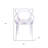 Monte 18.5'' H Stacking Armchair-27656348-122782392