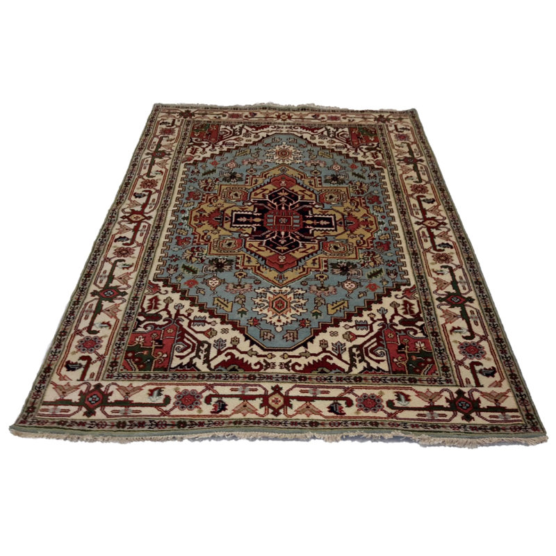 Medallion One-of-a-Kind 5'11" X 9'1" Hand Knotted Area Rug