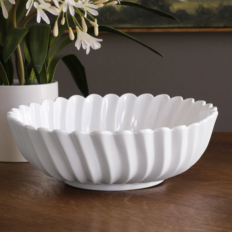 Vida Melamine Serving Bowl, 14"