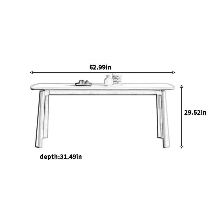 Ybarra, H 29,52 po x L 62,99 po x l 31,49 po