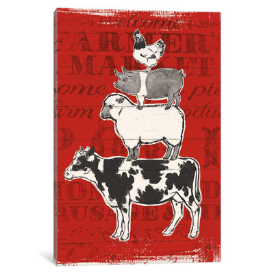 Farmers Market VI 1 Piece Wrapped Canvas Wall Art