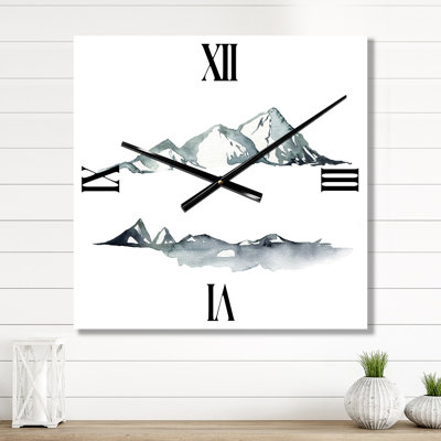 Metal Wall Clock