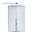 Four-Sided Pegboard Floor Display on Revolving Wheeled Base. Spinner Rack Tower. Panel Size: 8"W x 40"H