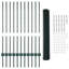 100cm H x 2500cm W Metal Border Fencing