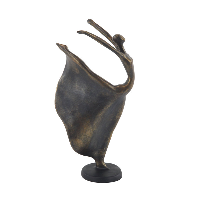 Sculpture en laiton Polystone Dancer
