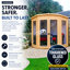 Barclay 8 x 8 Ft Corner Summer House-222057044
