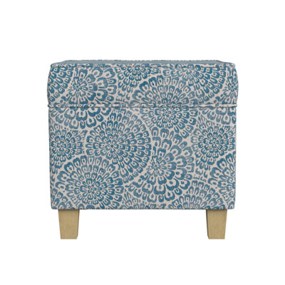 Asha 17.5" Square Storage Ottoman