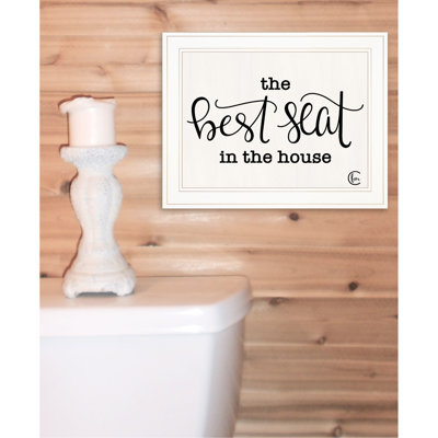 Ready To Hang " Seat In House" Abstract Art Print, Fearfully Made Creations, Multicolor Paper, White Frame, 18.56 X 1.03 15.19 In, 2.97 Lb Creations' Hanging