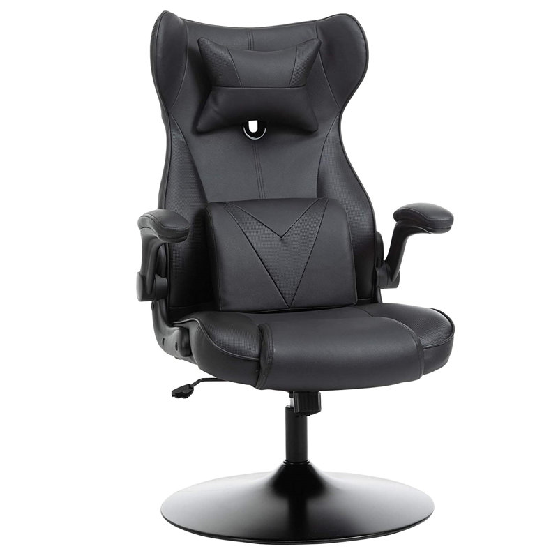 Inbox Zero Adjustable Swiveling PC & Racing Game Chair