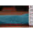 Teal Blue Handmade Gabbeh Oriental Runner Rug