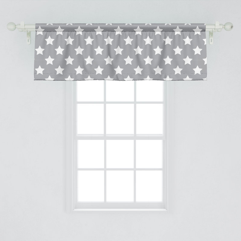 Ensemble de 2 cantonnières Ambesonne, L 54 po x L 12 po