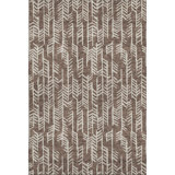 Premium Machine Washable Prisco Brown Rug