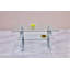 Table basse transparente en verre trempé