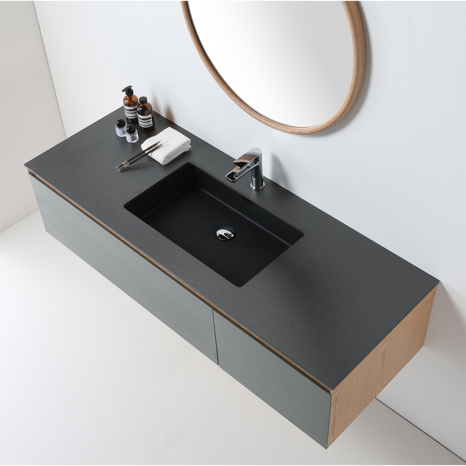 Diella 48 " Single Bathroom Vanity, Sage Green