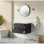 Meuble-lavabo mural simple 30 po avec lavabo en céramique