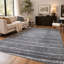 Tapis d'intérieur antidérapant à rayures anthracite, lavable à la machine-1938042179