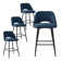 Cenko Set of 4 Upholstered 26.5'' Counter Stool