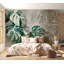 Papier peint botanique - Monstera moderne-978861661