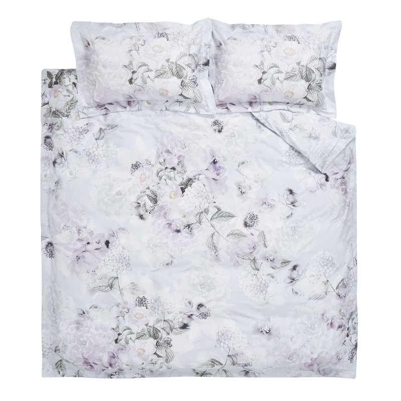 Amethyst 400 Thread Count Duvet Cover Set, 200 x 200cm Duvet Cover + 2 Standard Pillowcases