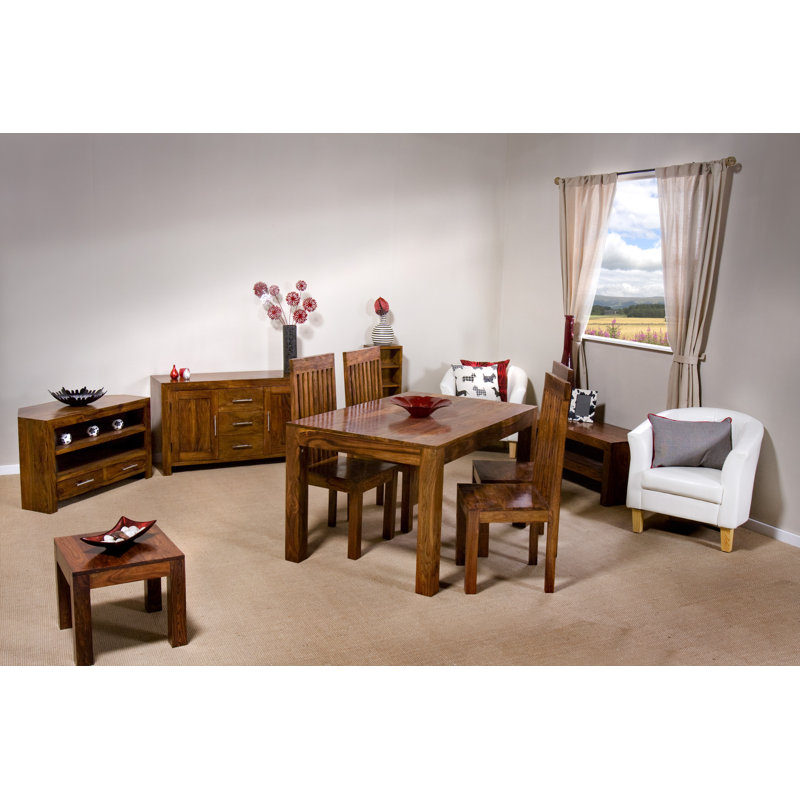 Zane Solid Wood End Table
