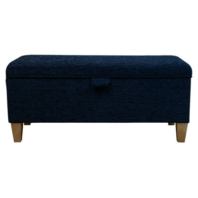100cm Teal Storage Bench