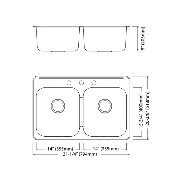 Dimensions du produit