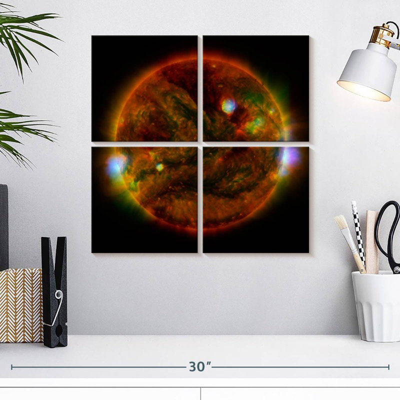 Oberle Solar Flare, 18'' H x 18'' W