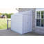 Yardsaver® 4 x 7 ft Steel Storage Shed Pent Roof Eggshell