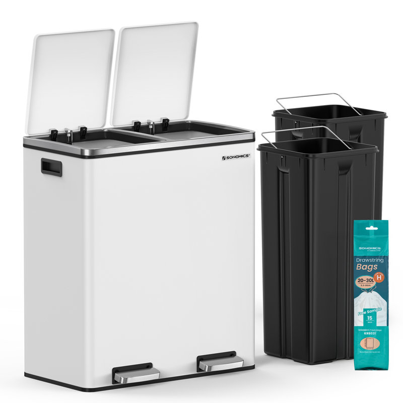 Step On Kitchen Trash Can - 60L
