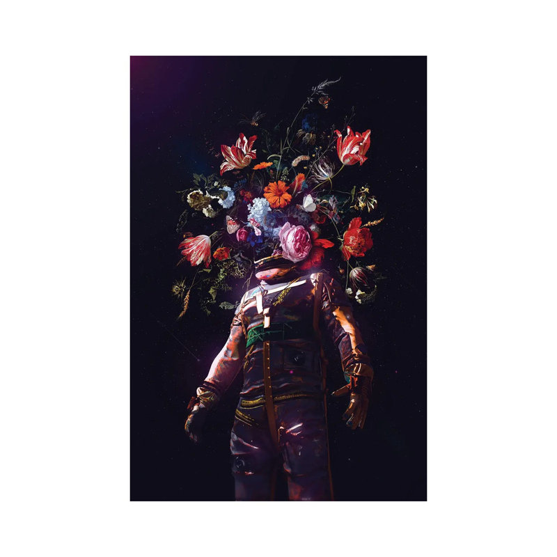 Full Bloom II 1 Piece Wall Art on Canvas, 101.6cm H x 66.04cm W x 1.91cm D, Wrapped Canvas