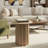 Greenpoint Pleated Metal Side Table-311332210