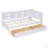 Wooden Twin Size Daybed With 2 Drawers, Daybed With Storage Shelf And USB Charging Ports