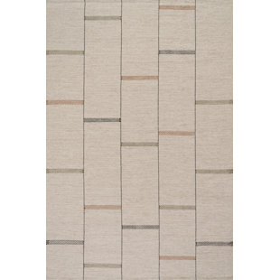 Carmeon Hamilton Shiloh Bohemian Striped Wool Rug