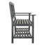 Banc de jardin en bois Elodie-24110391
