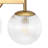 Contemporary Glam 3-Light Dew Fluted Glass Linear Armed Vanity Light-1017700312-1017700313