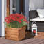 Scandinavian Redwood Handmade Wood Planter Box-1642342460