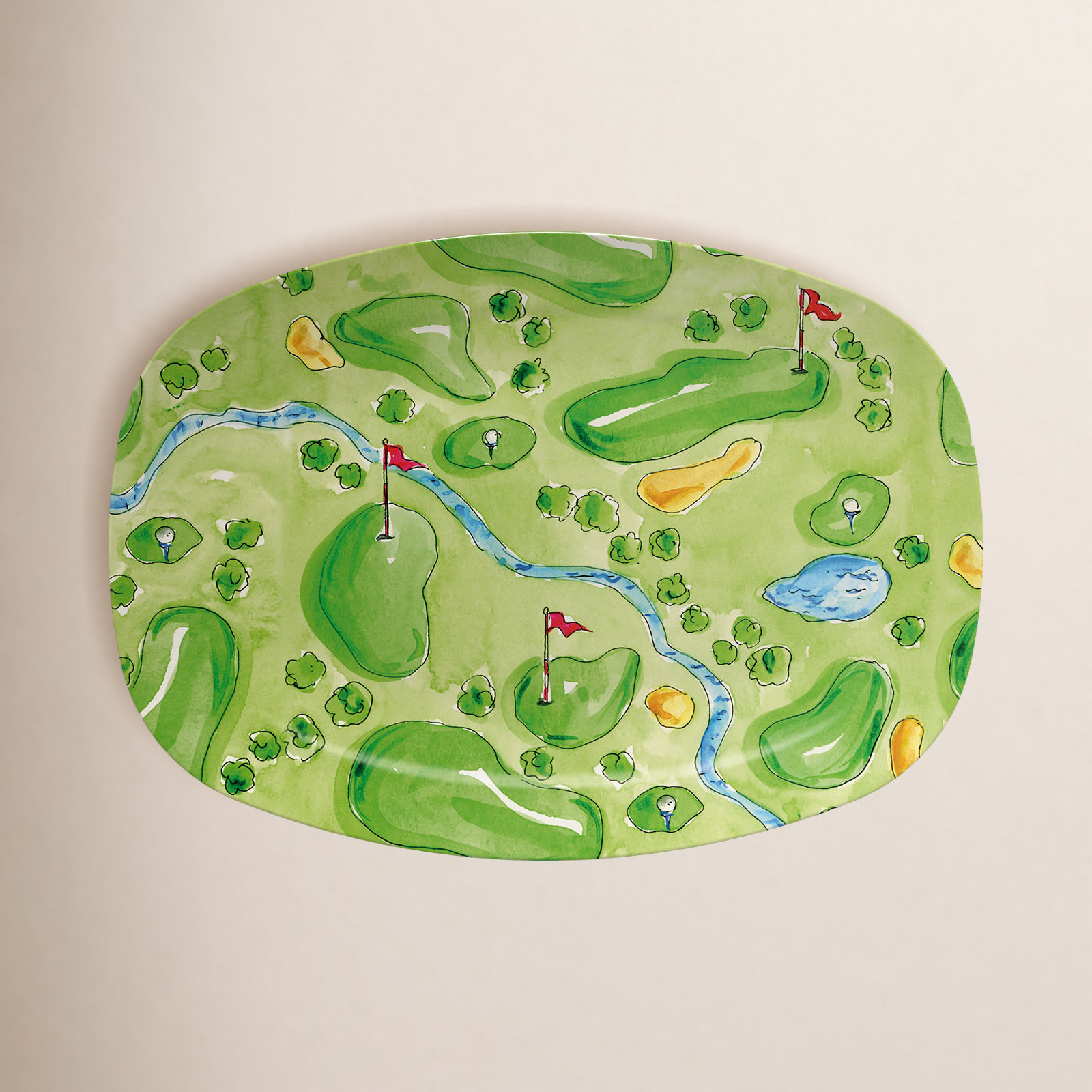 Sporting Life Golf Platter