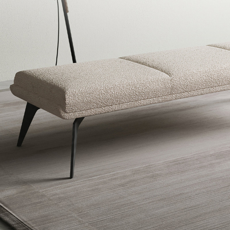 Banc de bout de lit Luxury Luxury, H 16,14 po x l 55,11 po x P 17,71 po